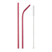 Load image into Gallery viewer, Reusable Drinking Straw - Stainless Steel Reusable Straws Jill & Joey Reusable Products
