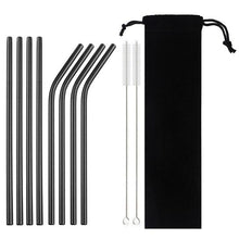 Load image into Gallery viewer, Reusable Drinking Straw - Stainless Steel Reusable Straws Jill & Joey Reusable Products