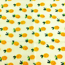 Load image into Gallery viewer, Zero Waste Reusable Storage Wrap Jill & Joey Reusable Products Pineapples 3 pcs for 1 pack
