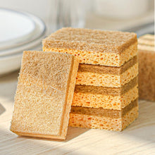 Load image into Gallery viewer, Natural Plant-based Dish Sponges Natural Plant Based Scrub Sponge Jill &amp; Joey Reusable Products 
