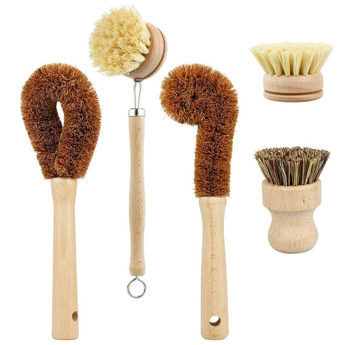 Plant-Based Cleaning Brush Set Plant Based Cleaning Brush Set AshinCooking Store 