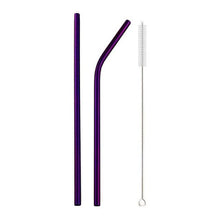 Load image into Gallery viewer, Reusable Drinking Straw - Stainless Steel Reusable Straws Jill &amp; Joey Reusable Products 
