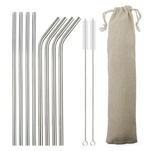 Reusable Drinking Straw - Stainless Steel Reusable Straws Jill & Joey Reusable Products 