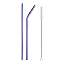 Load image into Gallery viewer, Reusable Drinking Straw - Stainless Steel Reusable Straws Jill &amp; Joey Reusable Products 
