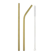 Load image into Gallery viewer, Reusable Drinking Straw - Stainless Steel Reusable Straws Jill &amp; Joey Reusable Products 
