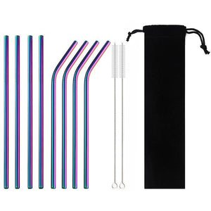 Reusable Drinking Straw - Stainless Steel Reusable Straws Jill & Joey Reusable Products 