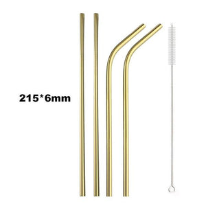 Reusable Drinking Straw - Stainless Steel Reusable Straws Jill & Joey Reusable Products 