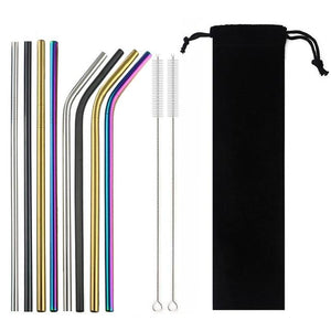 Reusable Drinking Straw - Stainless Steel Reusable Straws Jill & Joey Reusable Products 