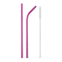 Load image into Gallery viewer, Reusable Drinking Straw - Stainless Steel Reusable Straws Jill &amp; Joey Reusable Products 
