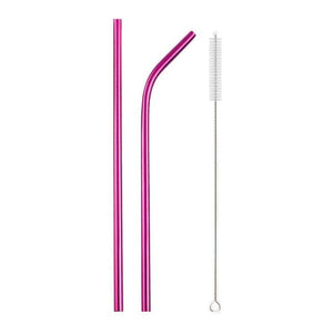 Reusable Drinking Straw - Stainless Steel Reusable Straws Jill & Joey Reusable Products 