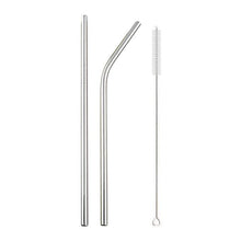 Load image into Gallery viewer, Reusable Drinking Straw - Stainless Steel Reusable Straws Jill &amp; Joey Reusable Products 
