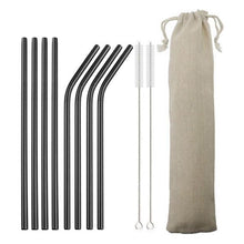 Load image into Gallery viewer, Reusable Drinking Straw - Stainless Steel Reusable Straws Jill &amp; Joey Reusable Products 
