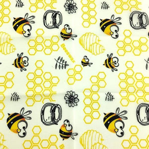 Zero Waste Bee's Wax Wrap Bee's Wax Wrap Eco-Friendly Store Bees Variety 3 Pack 