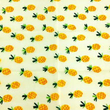 Load image into Gallery viewer, Zero Waste Reusable Storage Wrap Jill &amp; Joey Reusable Products Pineapples 3 pcs for 1 pack 
