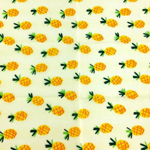 Zero Waste Reusable Storage Wrap Jill & Joey Reusable Products Pineapples 3 pcs for 1 pack 
